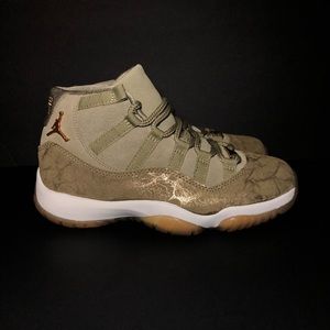 SOLD Air Jordan 11s “Olive Lux”